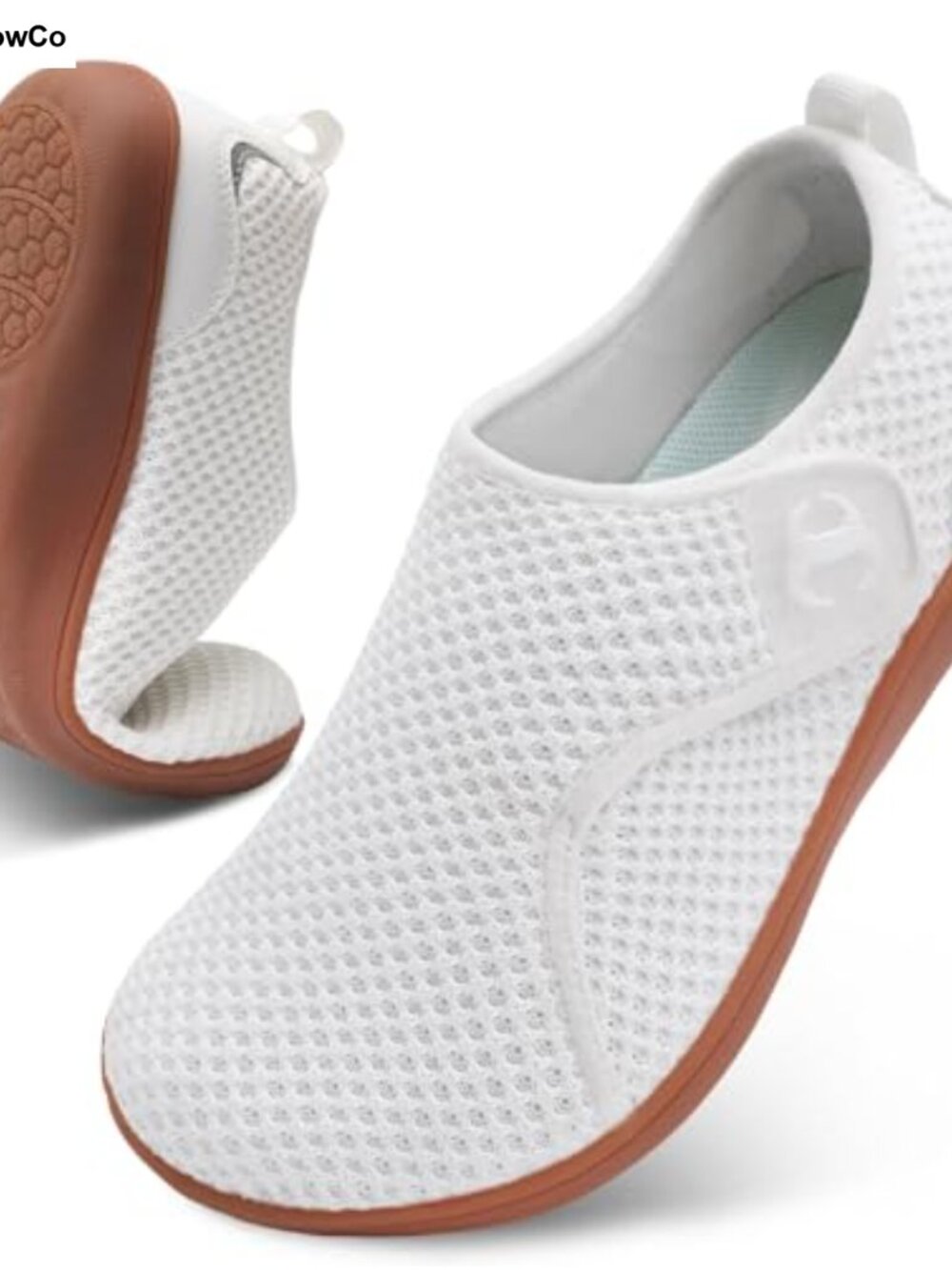 Women's Wide Width Walking Shoes Adjustable Diabetic Zero Drop Breathable